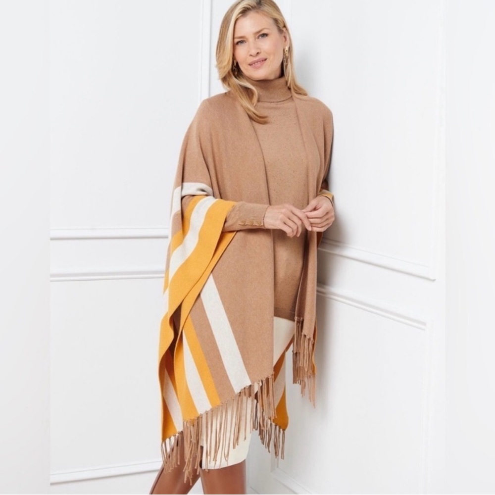 Talbots Ruana Wrap - Picture 3 of 10